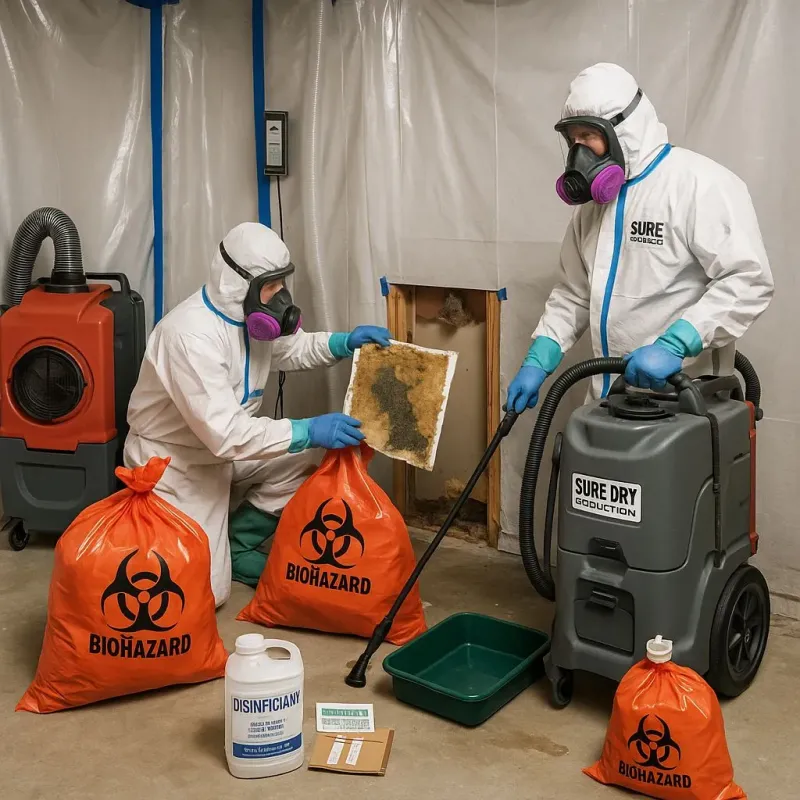 Contaminated Water Handling Protocols process in Bradford Woods, PA