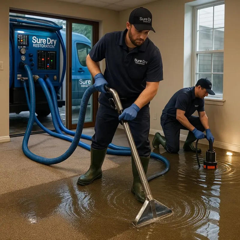 Water Extraction and Removal process in Bradford Woods, PA